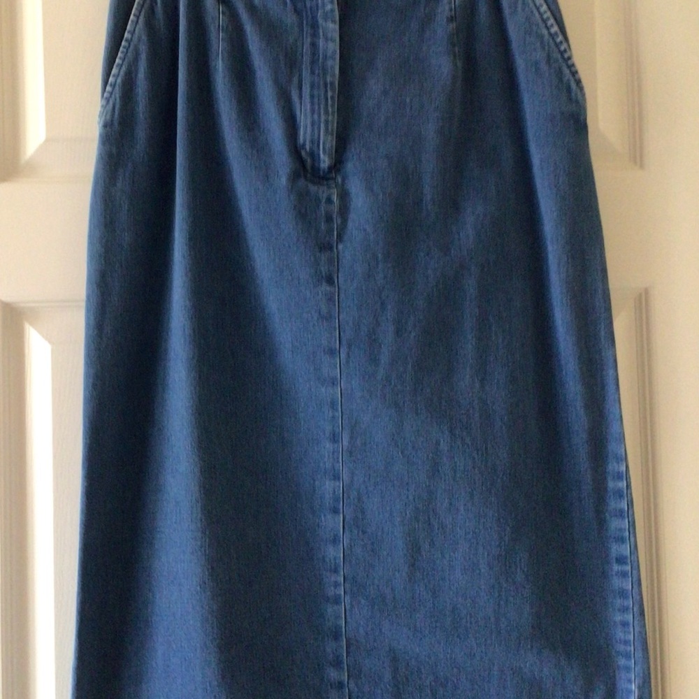 Talbot’s Jean Skirt